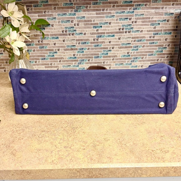 Line of Trade Weekender blue canvas bag - Picture 7 of 8